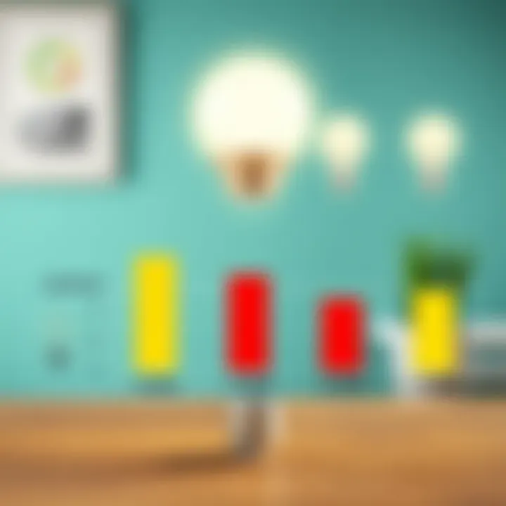 Comparative Energy Efficiency of 40 Watt LED Bulbs Energy efficiency of 40 watt LED bulbs illustrated with a comparison chart