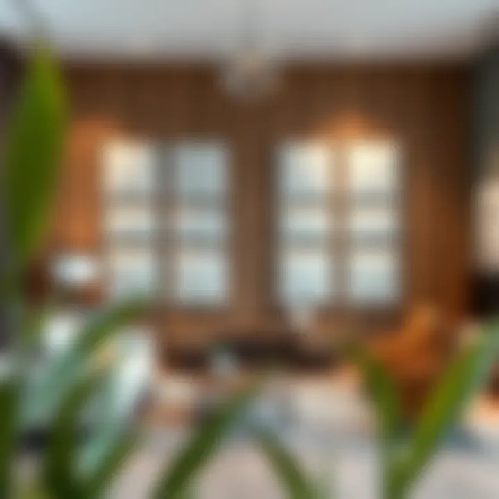 Installing Acoustic Panels in a Modern Living Space Installation of acoustic panels in a contemporary setting