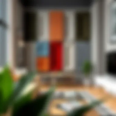 Diverse Acoustic Panel Designs in Modern Interiors Variety of acoustic panel designs complementing modern interior decor