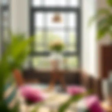 Cozy indoor bistro set perfect for small dining spaces