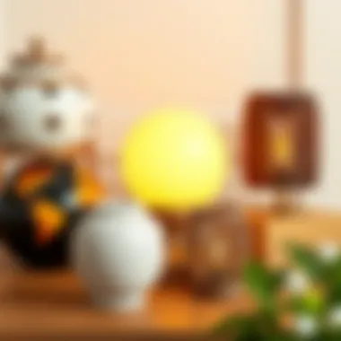 Materials in Lamp Globe Holders Variety of materials used in lamp globe holders