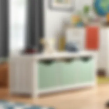 Versatile toy storage bench with multiple compartments