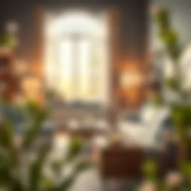 A cozy living space enhanced by fragrance from scent packets