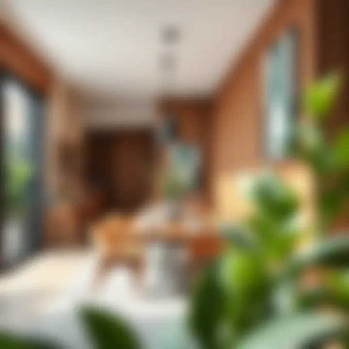 Creative Vertical Dining Space Creative use of vertical space in a small dining area