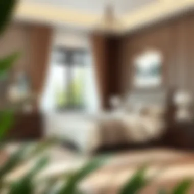 Stylish affordable bedroom set showcasing elegant design