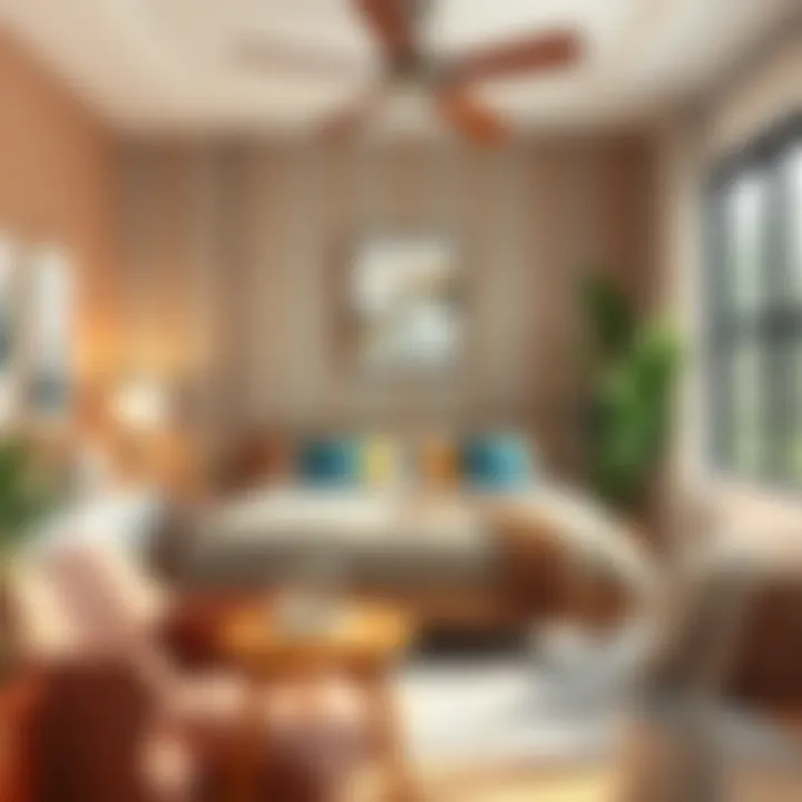 Stylish Cozy Bedroom Space Cozy bedroom setup with a mix of textures and colors