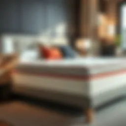 Luxurious three-inch mattress topper on a queen bed