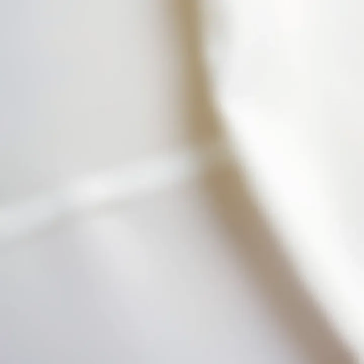 Application of hem tape on polyester fabric