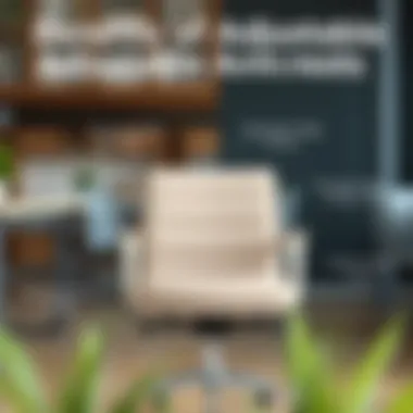 Illustration showing the benefits of adjustable armrests