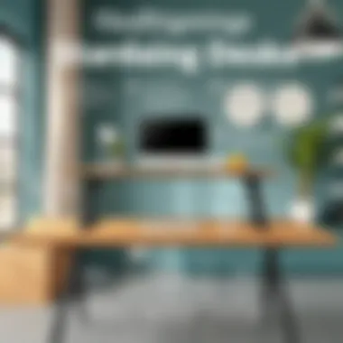 Infographic Highlighting Health Benefits of Standing Desks Infographic highlighting health benefits of standing desks