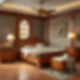 Craftsmanship in Wooden Furniture Elegant wooden bedroom furniture set showcasing craftsmanship