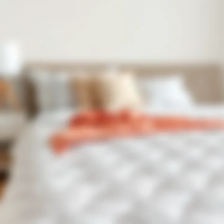 Design Options for King Size Topper Covers Visual comparison of various design options for king size topper covers