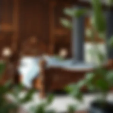 Elegant King Wood Bed Design Elegant king wood bed with intricate carvings