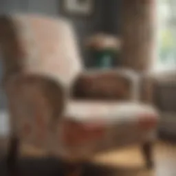 Stylish living room chair covers in various patterns