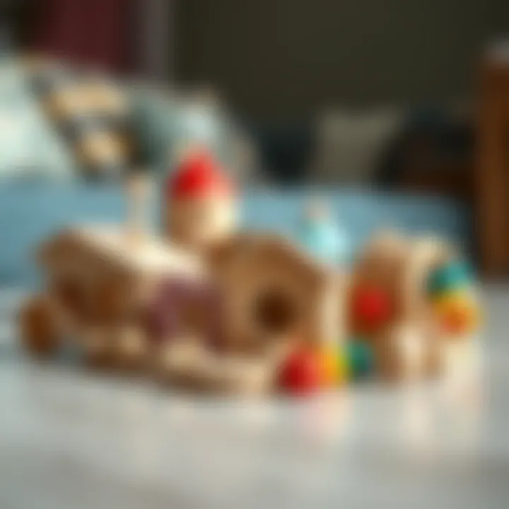 Thoughtful Toy Design A close-up of thoughtfully designed Montessori toys showcasing their functionality.