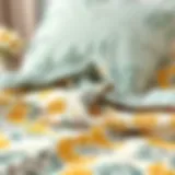 Elegant bed sheet patterns showcasing variety