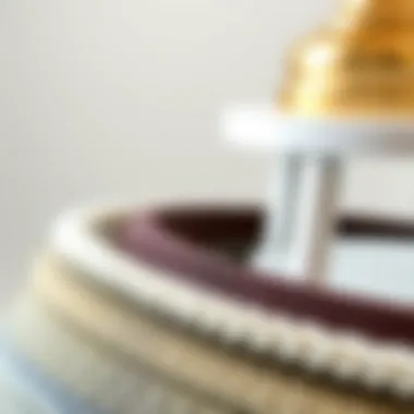 Quality Materials of Small White End Tables Close-up of materials used in small white end tables