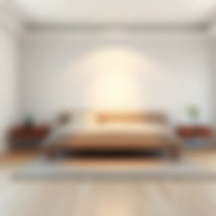 Versatile Convertible Bed Convertible bed in a minimalist bedroom