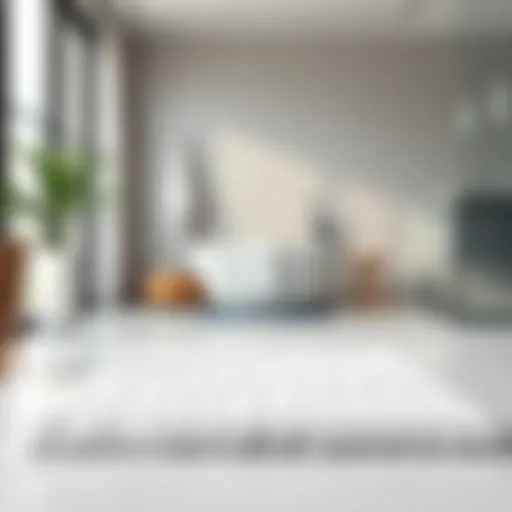 Luxurious and soft Sonoma bath mat in a modern bathroom setting