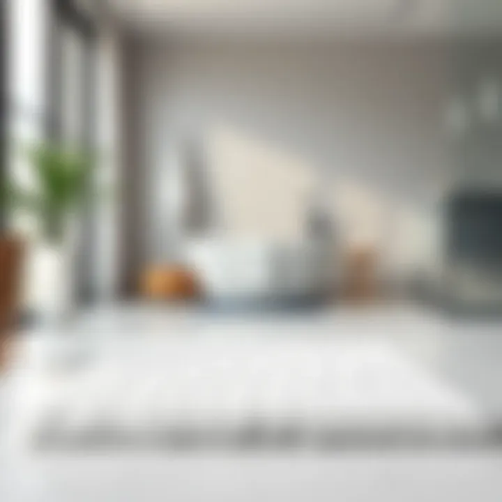 Luxurious and soft Sonoma bath mat in a modern bathroom setting