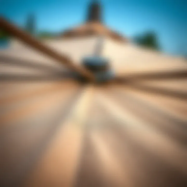 Craftsmanship of 8 ft Patio Umbrella Materials Durable materials showcasing an umbrella's craftsmanship