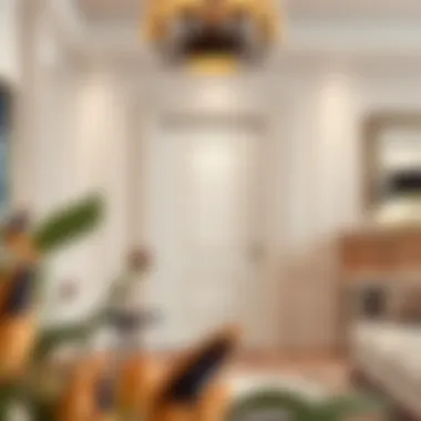 Elegant interior showcasing a 29.5 x 80 door