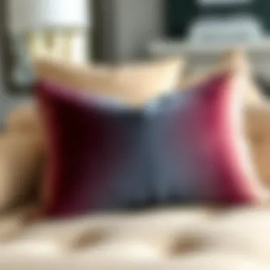 Diverse Fabric Textures of Pillow Inserts Elegant pillow insert showcasing various fabric textures