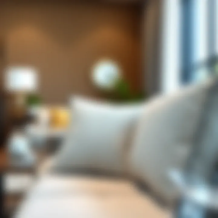 Pillow Inserts Enhancing Interior Spaces Stylish living room featuring a decorative pillow insert