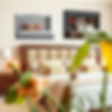 Creative design showcasing various headboard styles with storage