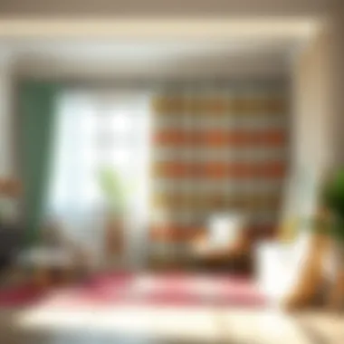 Diverse Fabric Selections in Design Studio Variety of fabrics for 52 x 120 curtains displayed in a designer's studio