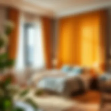 Installation Techniques in Cozy Bedroom Step-by-step installation of 52 x 120 curtains in a cozy bedroom