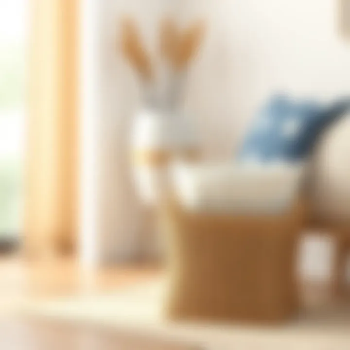 Elegant 20x20 storage basket showcasing its versatile design