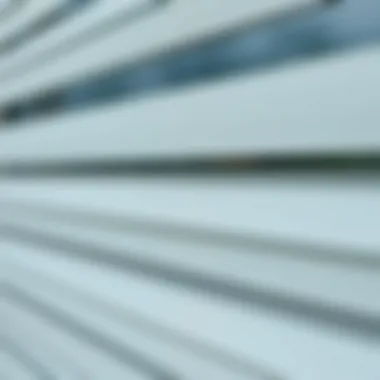 Close-up of a 50-inch blind material selection for stylish interiors