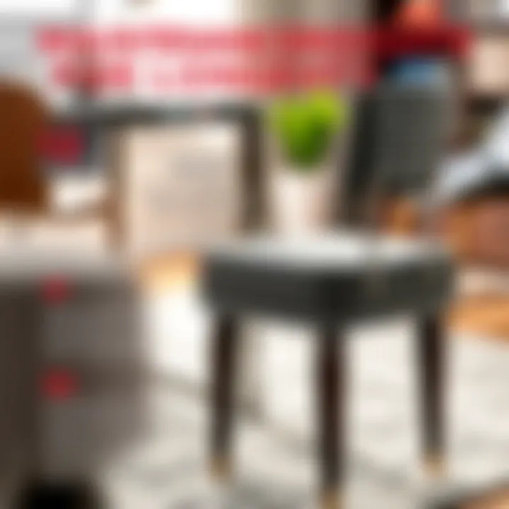 Maintenance tips for padded desk stools displayed visually