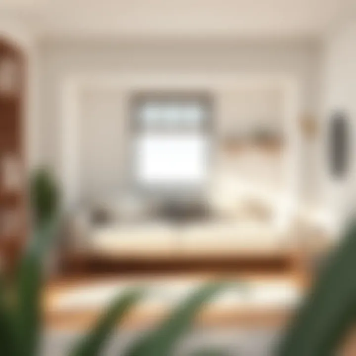 Minimalist Couch Bed Design Stylish and compact couch bed in a minimalist tiny home