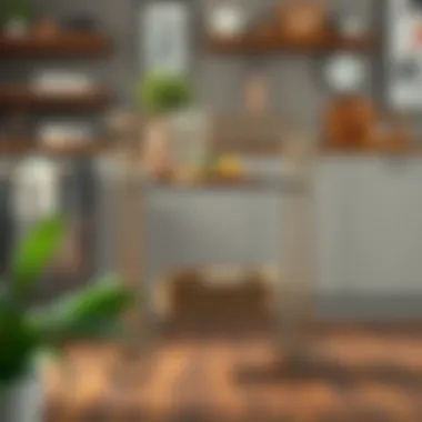 DIY Personalized Metal Cart DIY modified metal cart showcasing personalized design