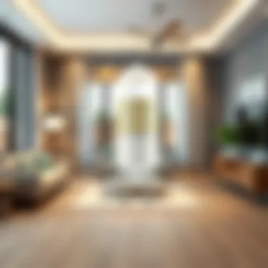 G9 LED bulb in a modern home setting