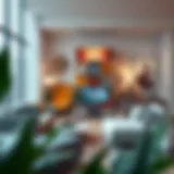 A stylish giant pill organizer designed to blend with modern home decor