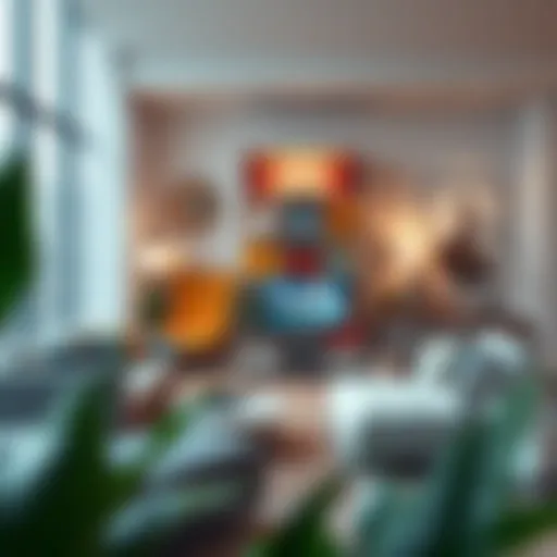 A stylish giant pill organizer designed to blend with modern home decor