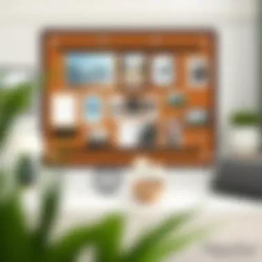 Personalized Cork Board Display Cork board showcasing personal memorabilia and photos