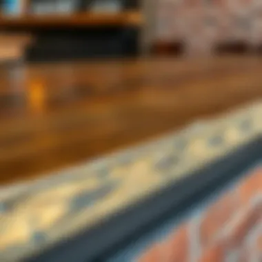 Texture and Materials: A Close Look at Industrial Furniture Close-up of materials used in industrial pub furniture