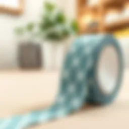 Creative applications of iron on fabric tape in crafting projects.