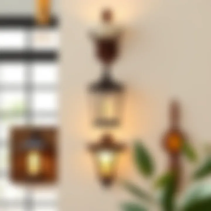 Craftsmanship and Materials of Japanese Sconces Variety of materials used in Japanese sconce craftsmanship