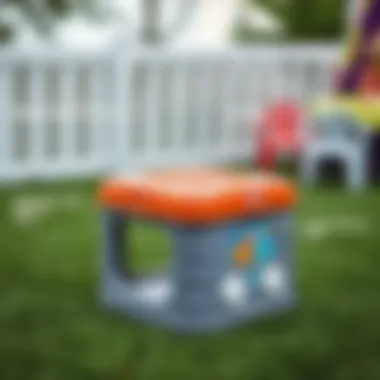 Safety features of the Little Tikes Climber Cube