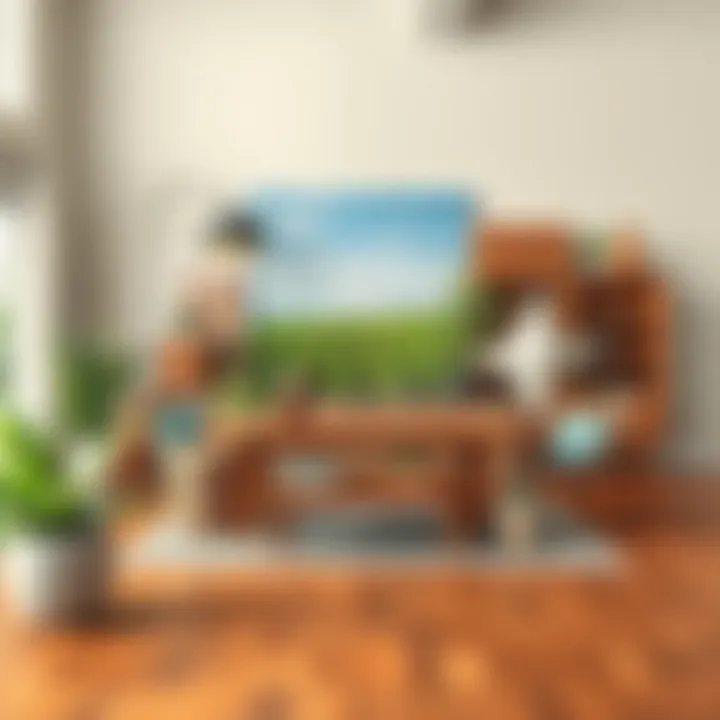 Embracing Sustainability in Furniture Choices A collage of sustainable materials used in furniture making