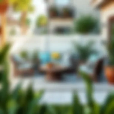 Maintenance Tips for Longevity and Aesthetics Well-maintained patio set in an outdoor setting