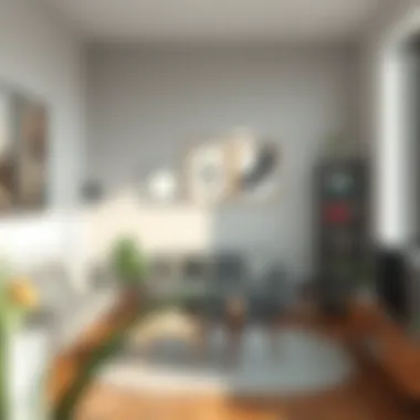 Utilizing vertical space effectively in a small apartment