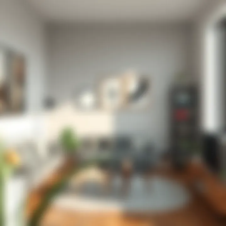 Utilizing vertical space effectively in a small apartment