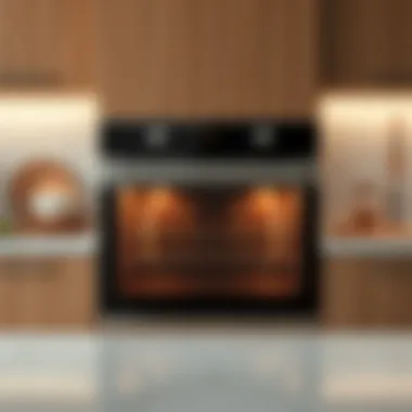 Innovative oven showcasing functionality