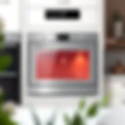 Sleek built-in oven with no cooktop